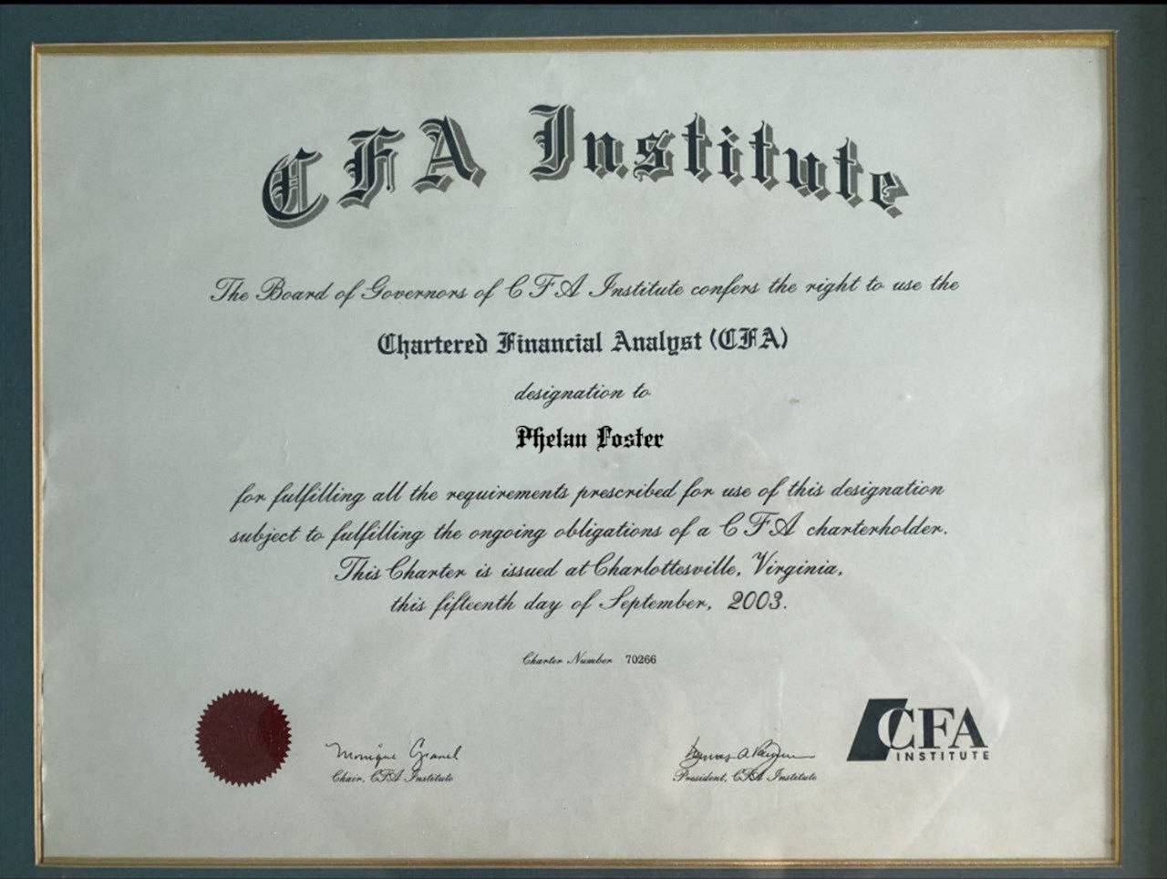CFA®